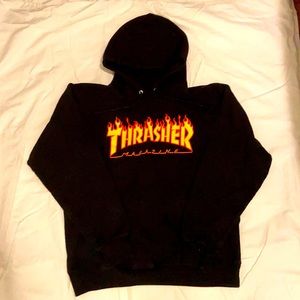 Thrasher black hoodie